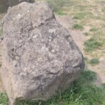 boulders arranged in a curve