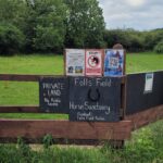 chalk signs for horse sanctuary